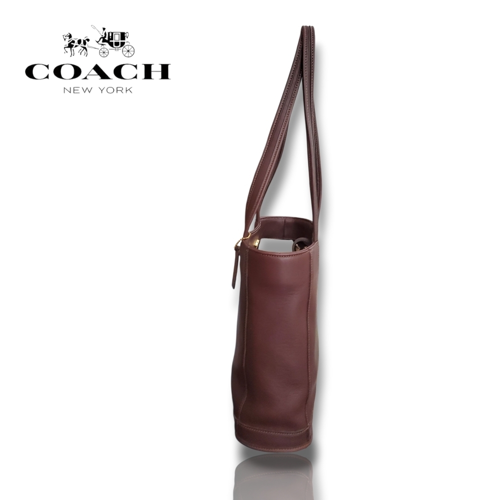 Coach 9305 Costa Rica Brown Leather 90's Y2K Bleeker Shoulder Bag - Picture 6 of 12